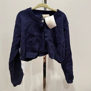 The Beaufort Bonnet Company Navy Cardigan- new with tags